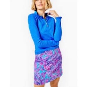 Lilly Pulitzer Vibrant Pink and Blue Monica Women's Skirt